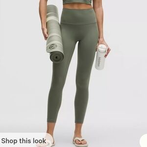 PALM DECO lululemon Align No Line™ High-Rise Pant 25" PALM DECO